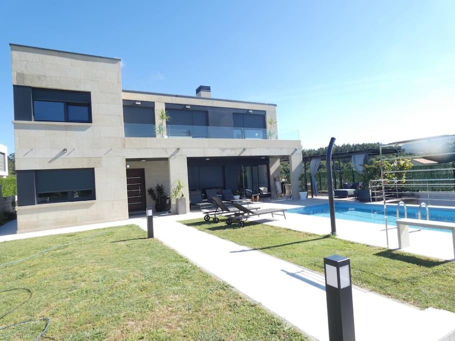 Chalet De Diseno Moderno En Sanxenxo Buitenkant foto