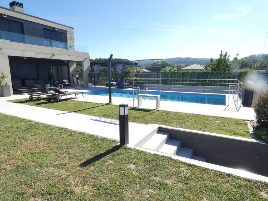 Chalet De Diseno Moderno En Sanxenxo Buitenkant foto