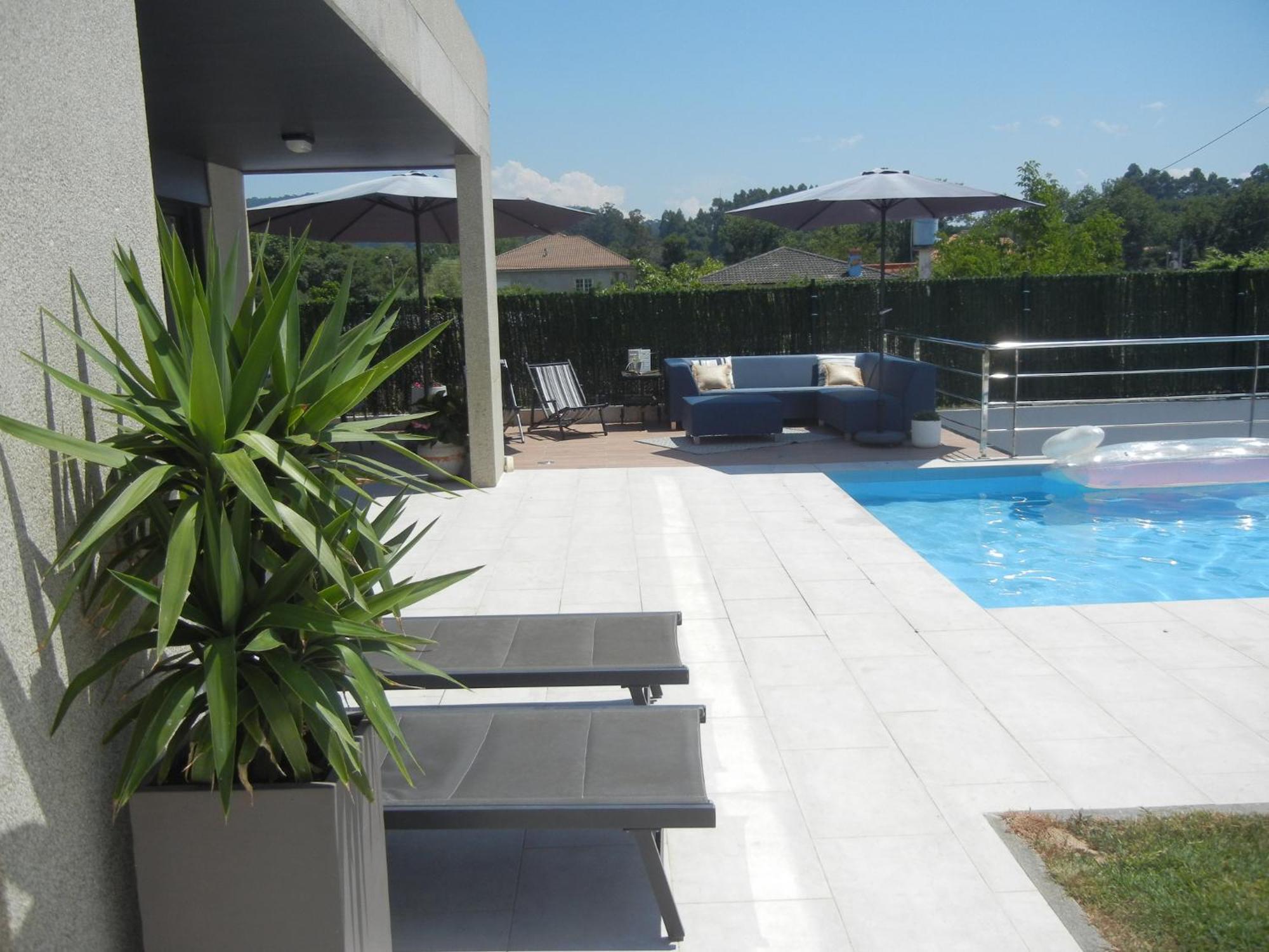 Chalet De Diseno Moderno En Sanxenxo Buitenkant foto