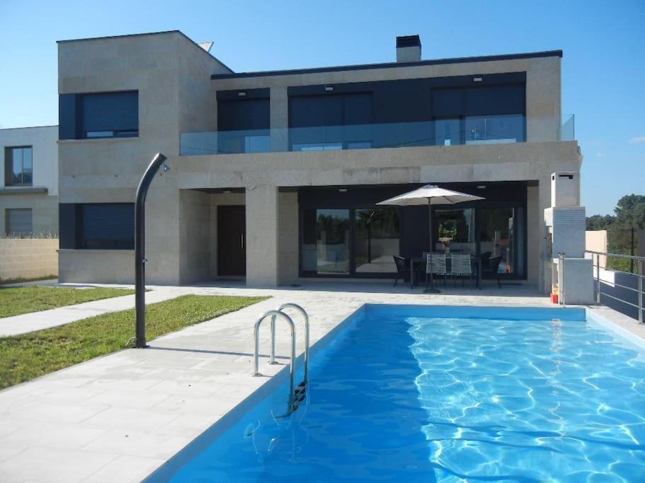 Chalet De Diseno Moderno En Sanxenxo Buitenkant foto