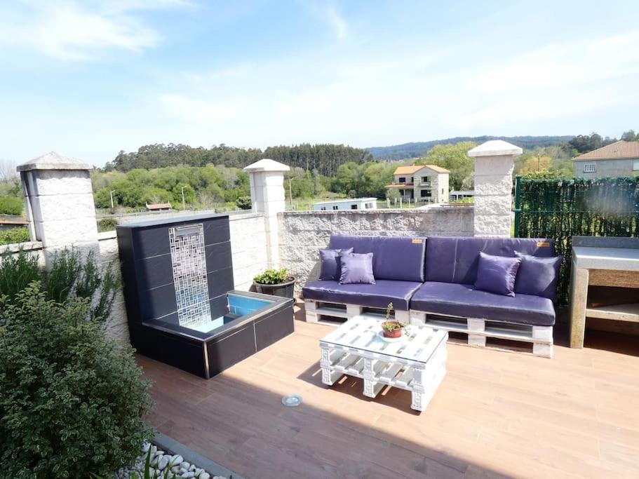 Chalet De Diseno Moderno En Sanxenxo Buitenkant foto